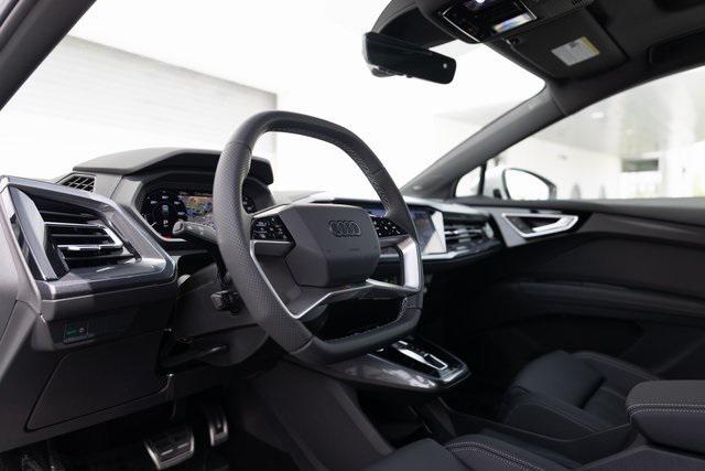 new 2025 Audi Q4 e-tron Sportback car, priced at $67,640