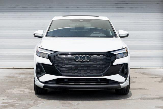 new 2025 Audi Q4 e-tron Sportback car, priced at $67,640