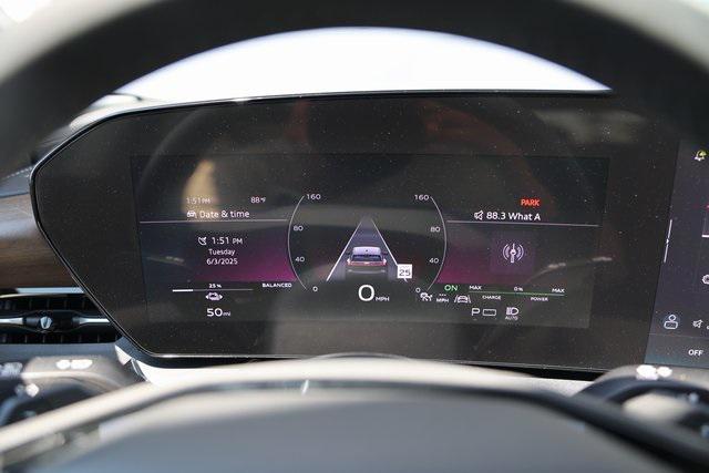 new 2025 Audi Q6 e-tron car, priced at $75,750