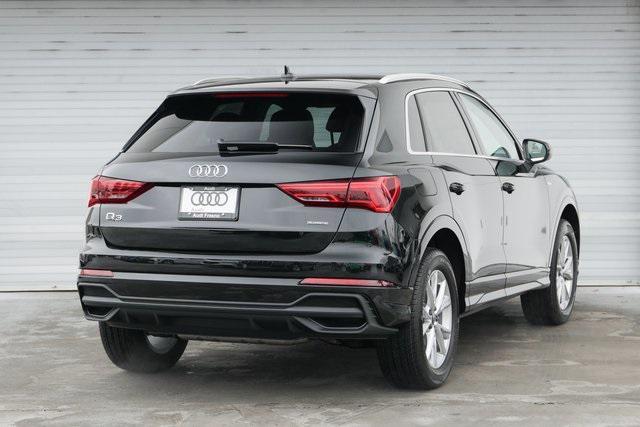 new 2024 Audi Q3 car, priced at $44,275