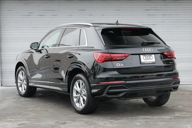 new 2024 Audi Q3 car, priced at $44,275