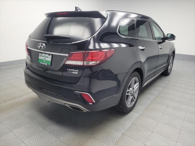 used 2017 Hyundai Santa Fe car, priced at $19,895