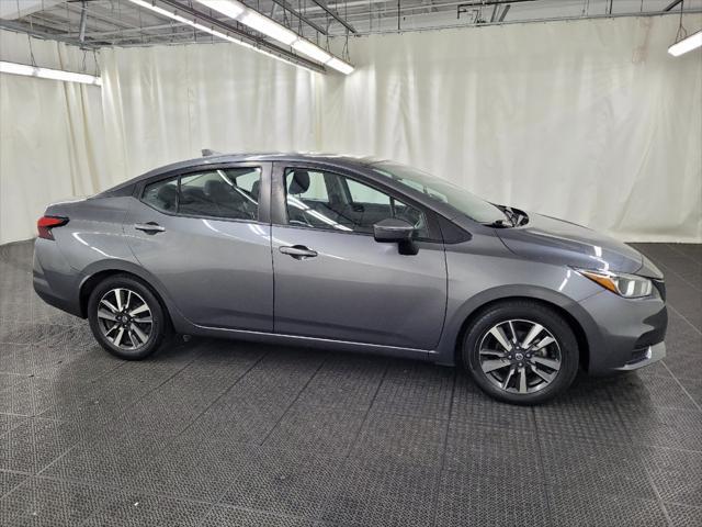 used 2021 Nissan Versa car, priced at $18,495