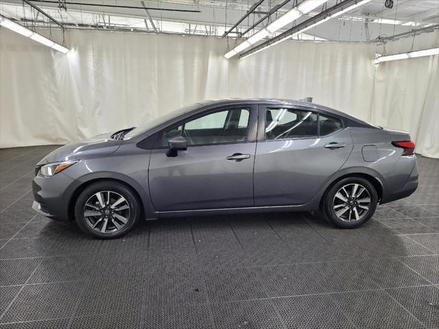 used 2021 Nissan Versa car, priced at $18,495