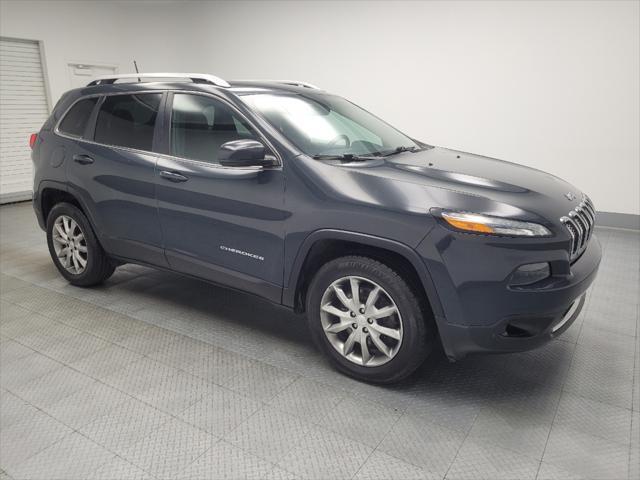used 2018 Jeep Cherokee car, priced at $21,495