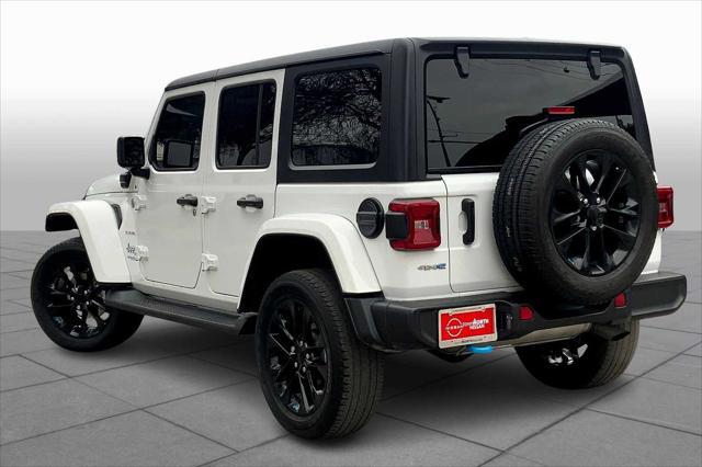 used 2022 Jeep Wrangler Unlimited 4xe car, priced at $31,214