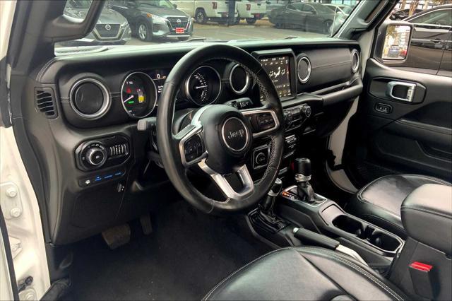 used 2022 Jeep Wrangler Unlimited 4xe car, priced at $31,214