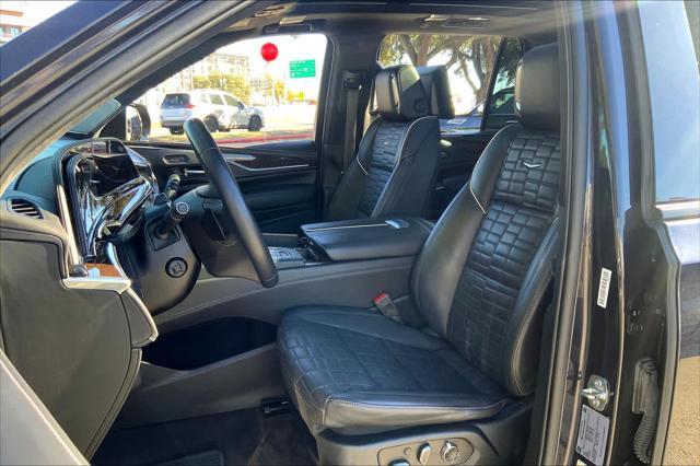 used 2022 Cadillac Escalade car, priced at $82,550