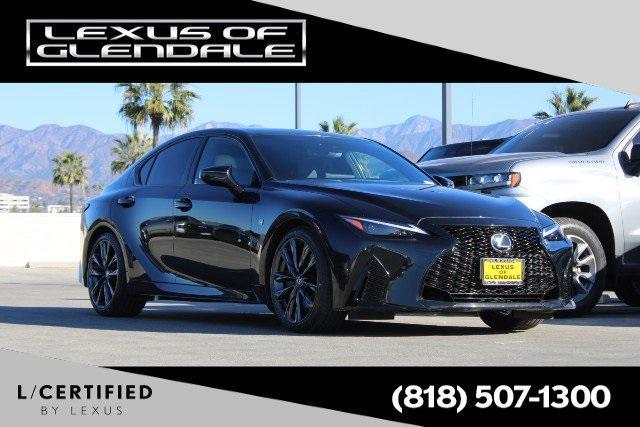 used 2024 Lexus IS 350 car, priced at $43,988