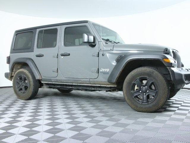 used 2021 Jeep Wrangler Unlimited car, priced at $29,403