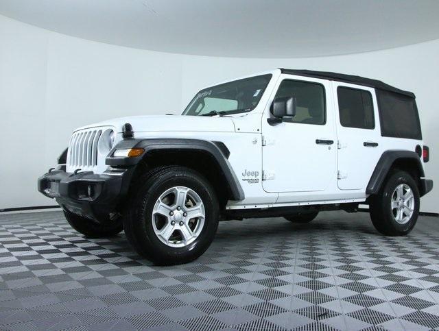 used 2021 Jeep Wrangler Unlimited car, priced at $28,988