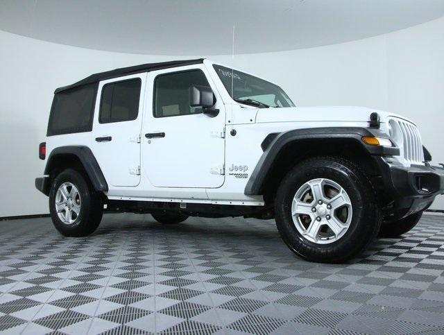 used 2021 Jeep Wrangler Unlimited car, priced at $27,699