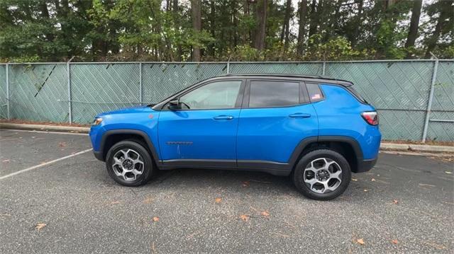 used 2022 Jeep Compass car, priced at $23,400