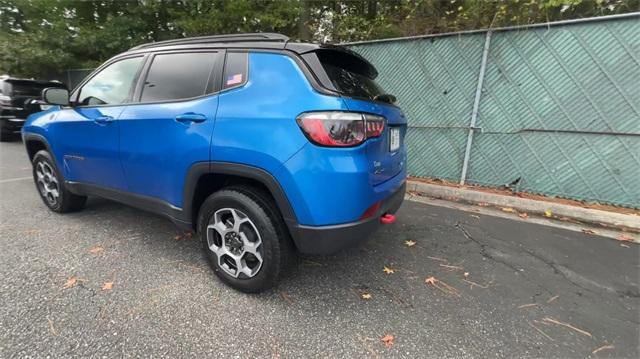 used 2022 Jeep Compass car, priced at $23,400