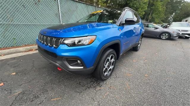 used 2022 Jeep Compass car, priced at $23,400