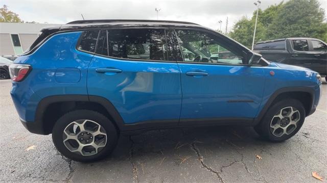 used 2022 Jeep Compass car, priced at $23,400