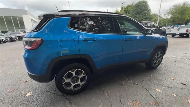 used 2022 Jeep Compass car, priced at $23,400