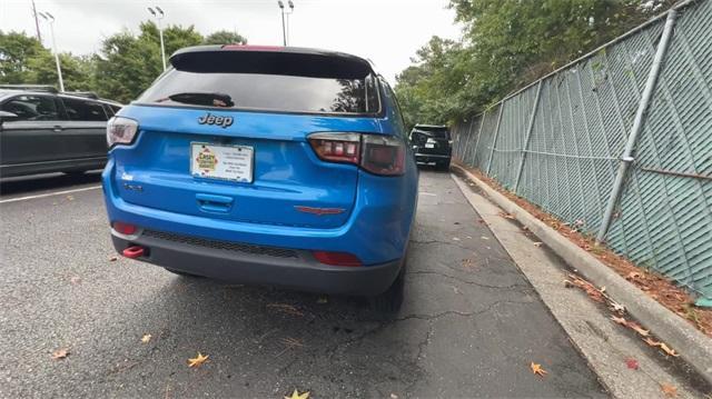 used 2022 Jeep Compass car, priced at $23,400