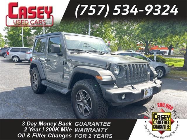 used 2018 Jeep Wrangler car, priced at $28,500