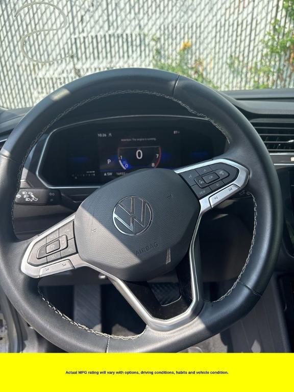 used 2022 Volkswagen Tiguan car, priced at $25,519