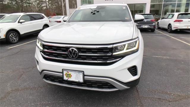 used 2021 Volkswagen Atlas Cross Sport car, priced at $23,250