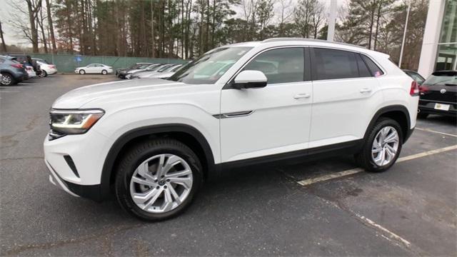 used 2021 Volkswagen Atlas Cross Sport car, priced at $23,250