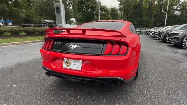 used 2019 Ford Mustang car, priced at $20,700