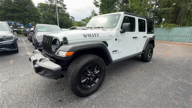 used 2022 Jeep Wrangler Unlimited car, priced at $32,000