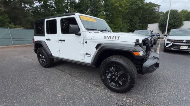 used 2022 Jeep Wrangler Unlimited car, priced at $32,000