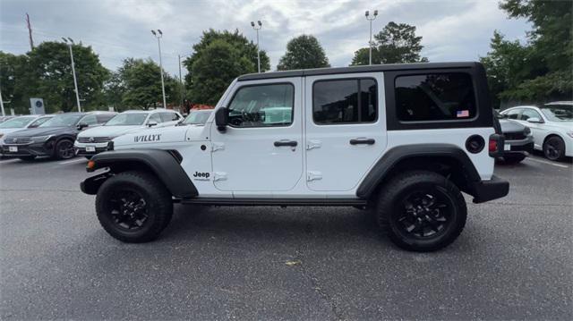 used 2022 Jeep Wrangler Unlimited car, priced at $32,000