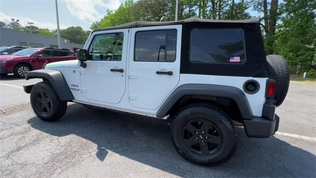 used 2015 Jeep Wrangler Unlimited car, priced at $21,000