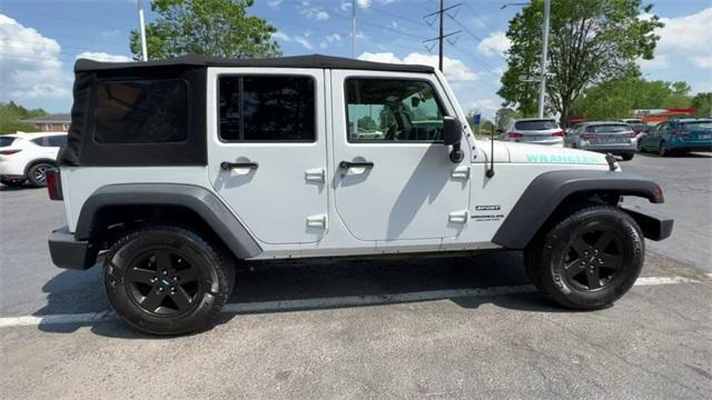 used 2015 Jeep Wrangler Unlimited car, priced at $21,000