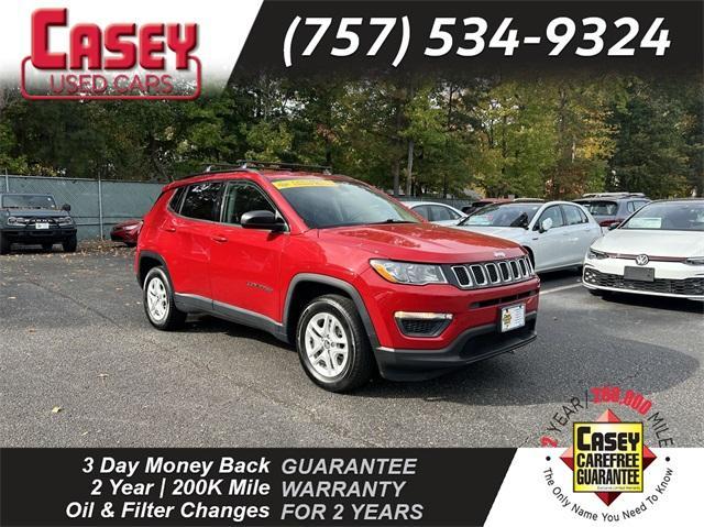 used 2018 Jeep Compass car, priced at $14,500