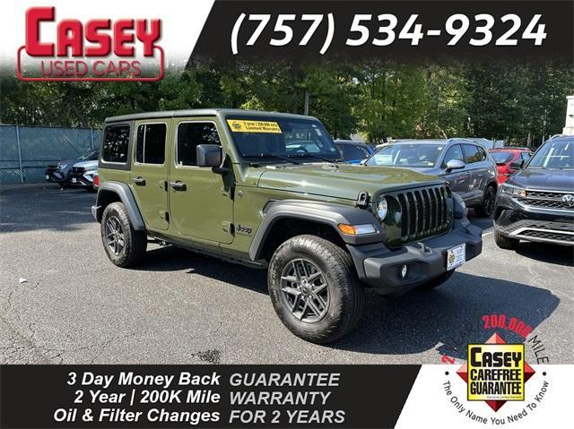 used 2024 Jeep Wrangler car, priced at $42,000