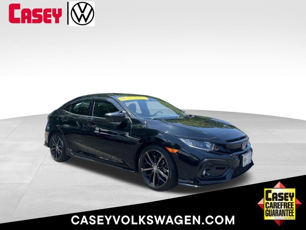 used 2021 Honda Civic car, priced at $25,500