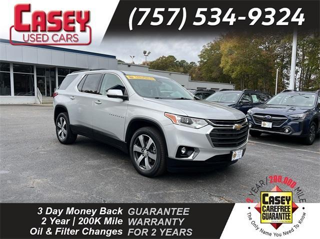 used 2021 Chevrolet Traverse car, priced at $29,700