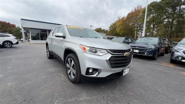 used 2021 Chevrolet Traverse car, priced at $29,700