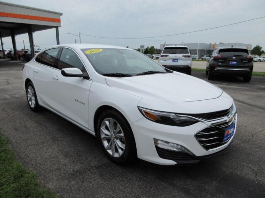 used 2022 Chevrolet Malibu car, priced at $18,188