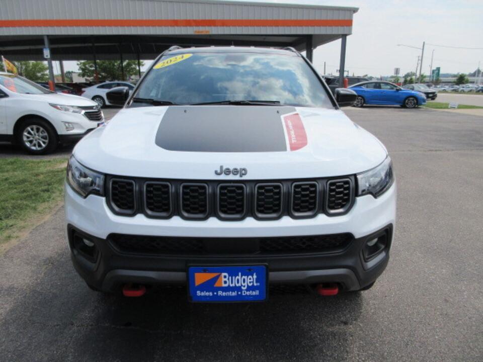 used 2024 Jeep Compass car, priced at $26,990
