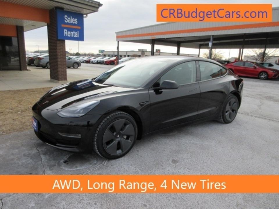 used 2023 Tesla Model 3 car, priced at $29,990