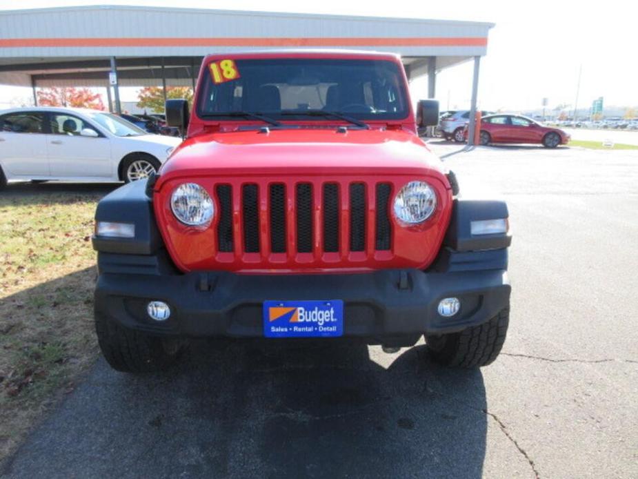 used 2018 Jeep Wrangler Unlimited car, priced at $27,488