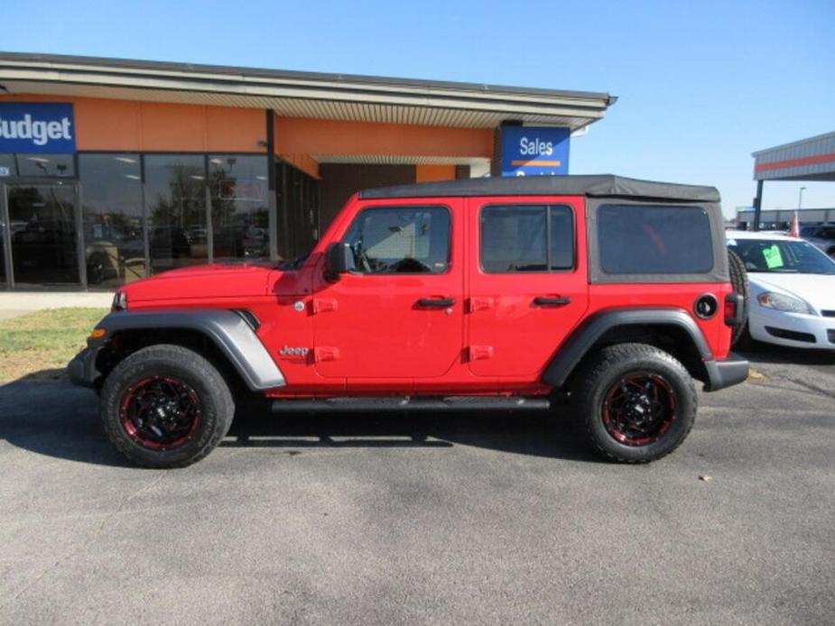 used 2018 Jeep Wrangler Unlimited car, priced at $27,488