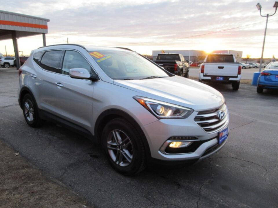 used 2018 Hyundai Santa Fe Sport car, priced at $15,490