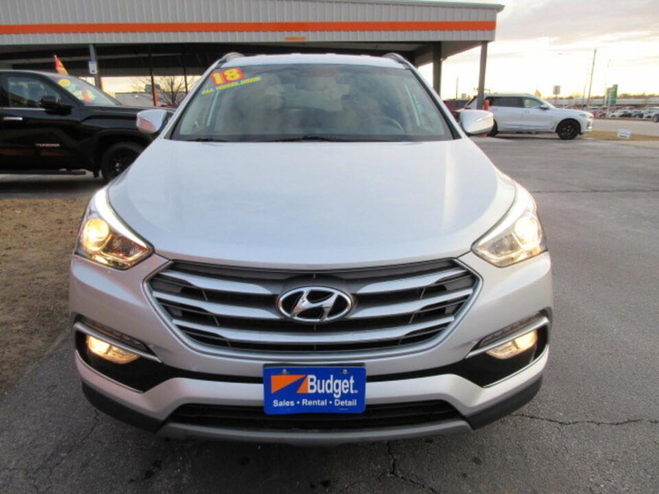 used 2018 Hyundai Santa Fe Sport car, priced at $15,490