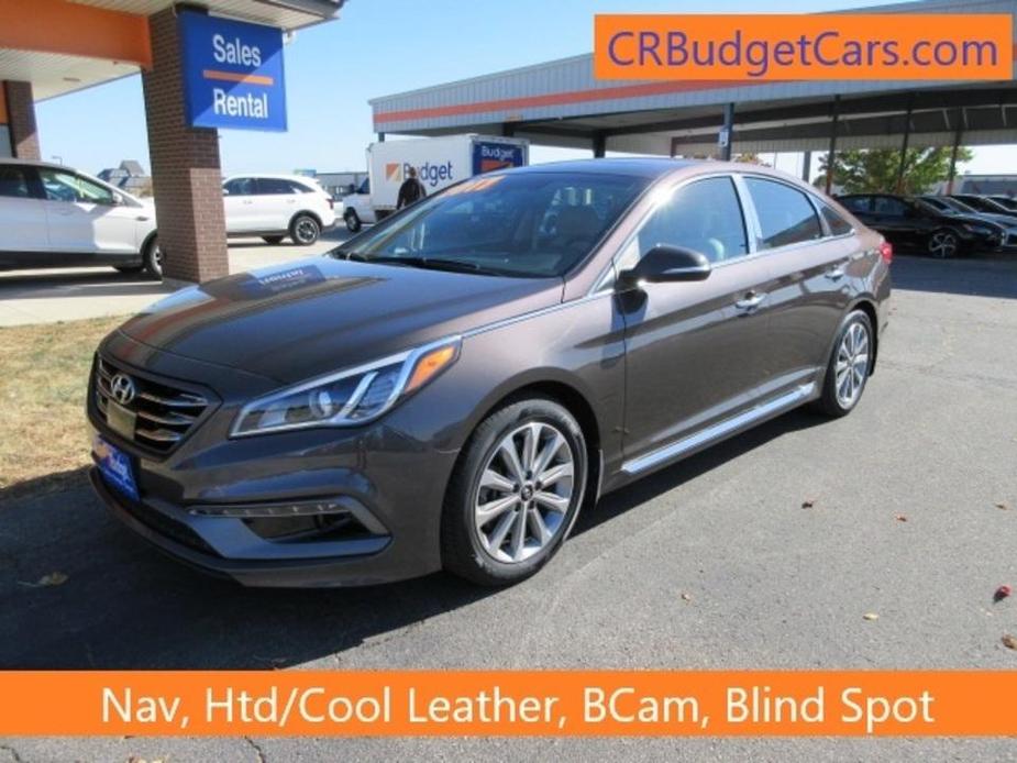 used 2017 Hyundai Sonata car, priced at $14,288