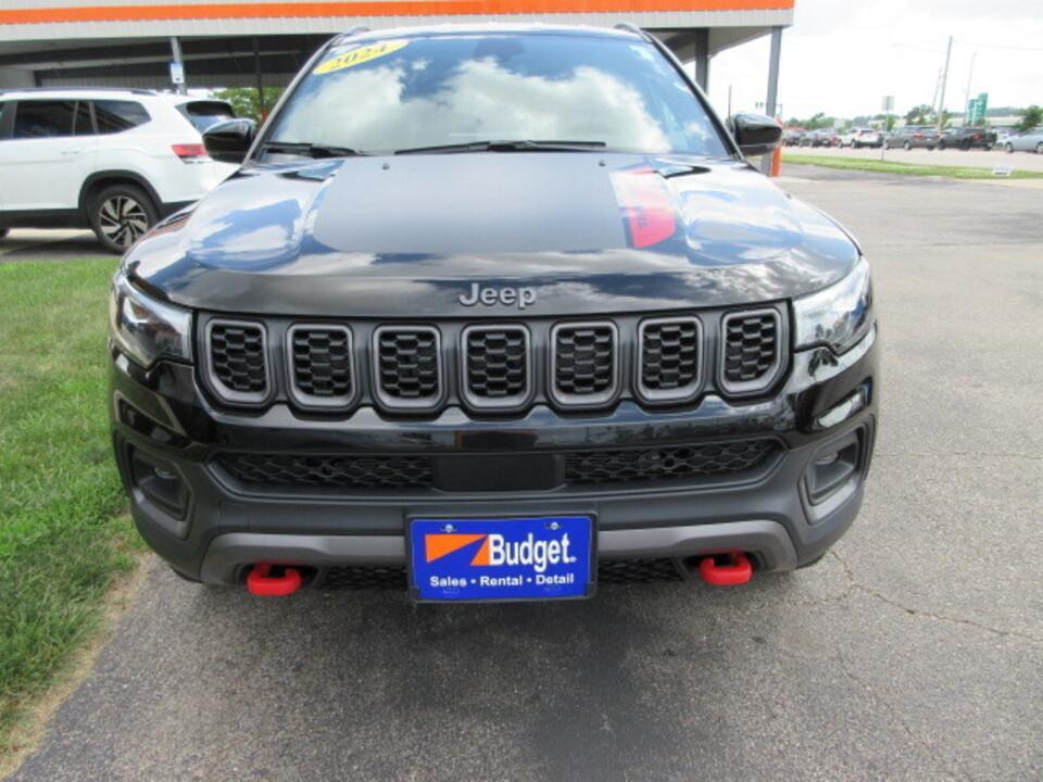 used 2024 Jeep Compass car, priced at $26,990