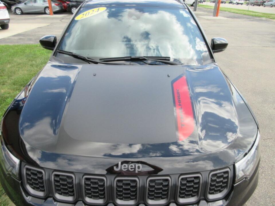 used 2024 Jeep Compass car, priced at $26,990