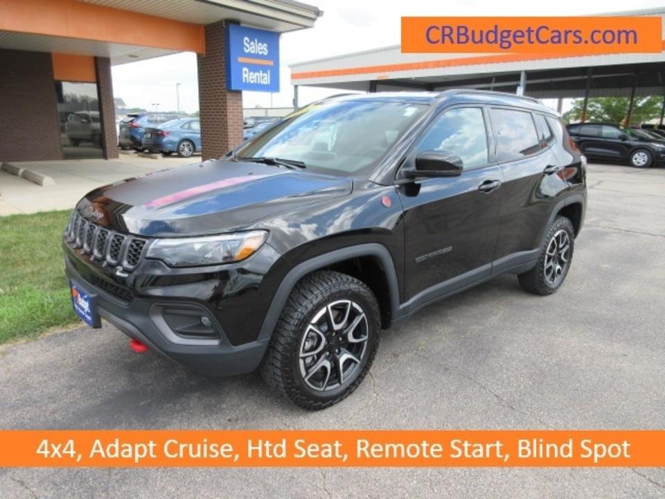 used 2024 Jeep Compass car, priced at $26,990