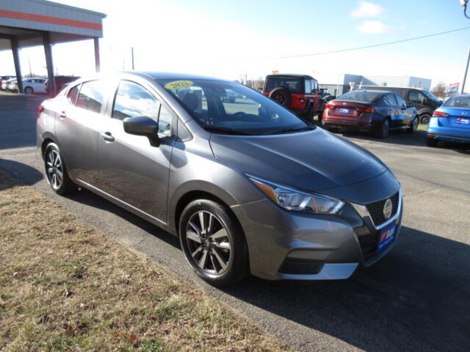 used 2022 Nissan Versa car, priced at $15,490