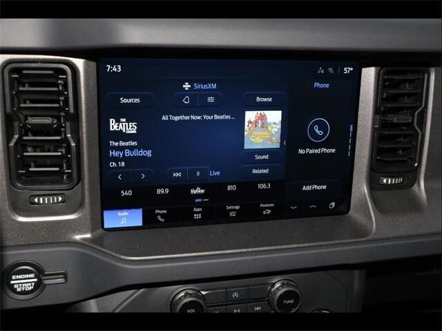 new 2025 Ford Bronco car, priced at $48,970